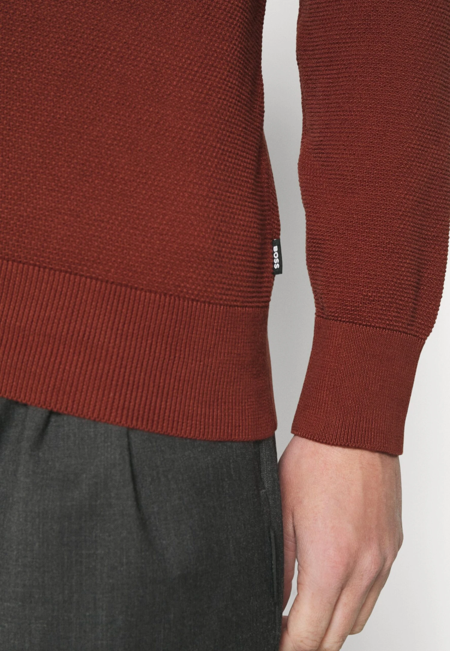 Boss Ecaio - Jumper - Medium Brown 8 Boss Ecaio - Jumper - Medium Brown - Image 6