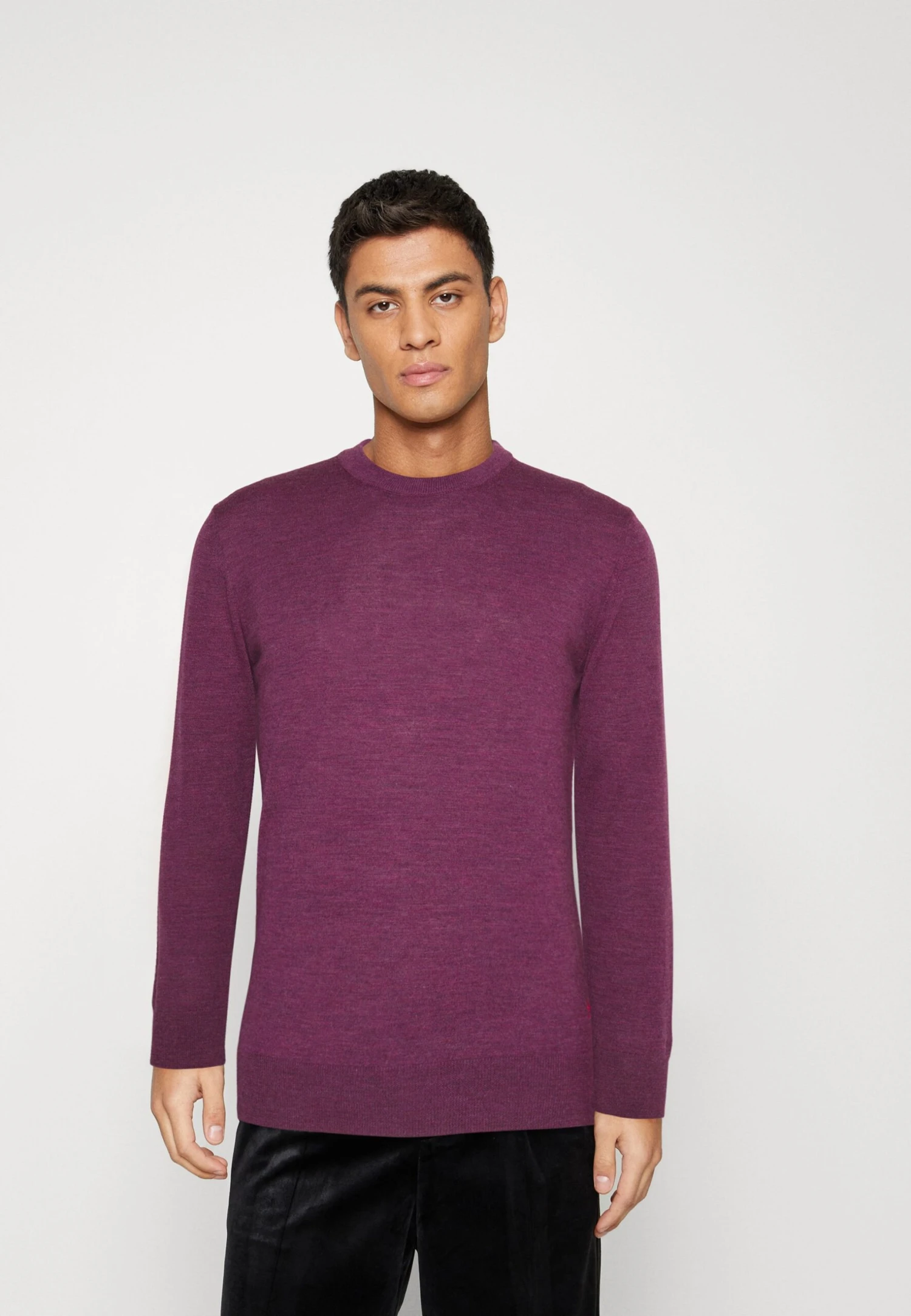 Scotch & Soda Essentials Crewneck - Jumper - Dahlia Melange