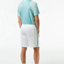 Lacoste Sport Tennis Short Tour - Sports Shorts - White/Florida Lima -Default Template 5 198378a7b0964758b587752f4c1513a1