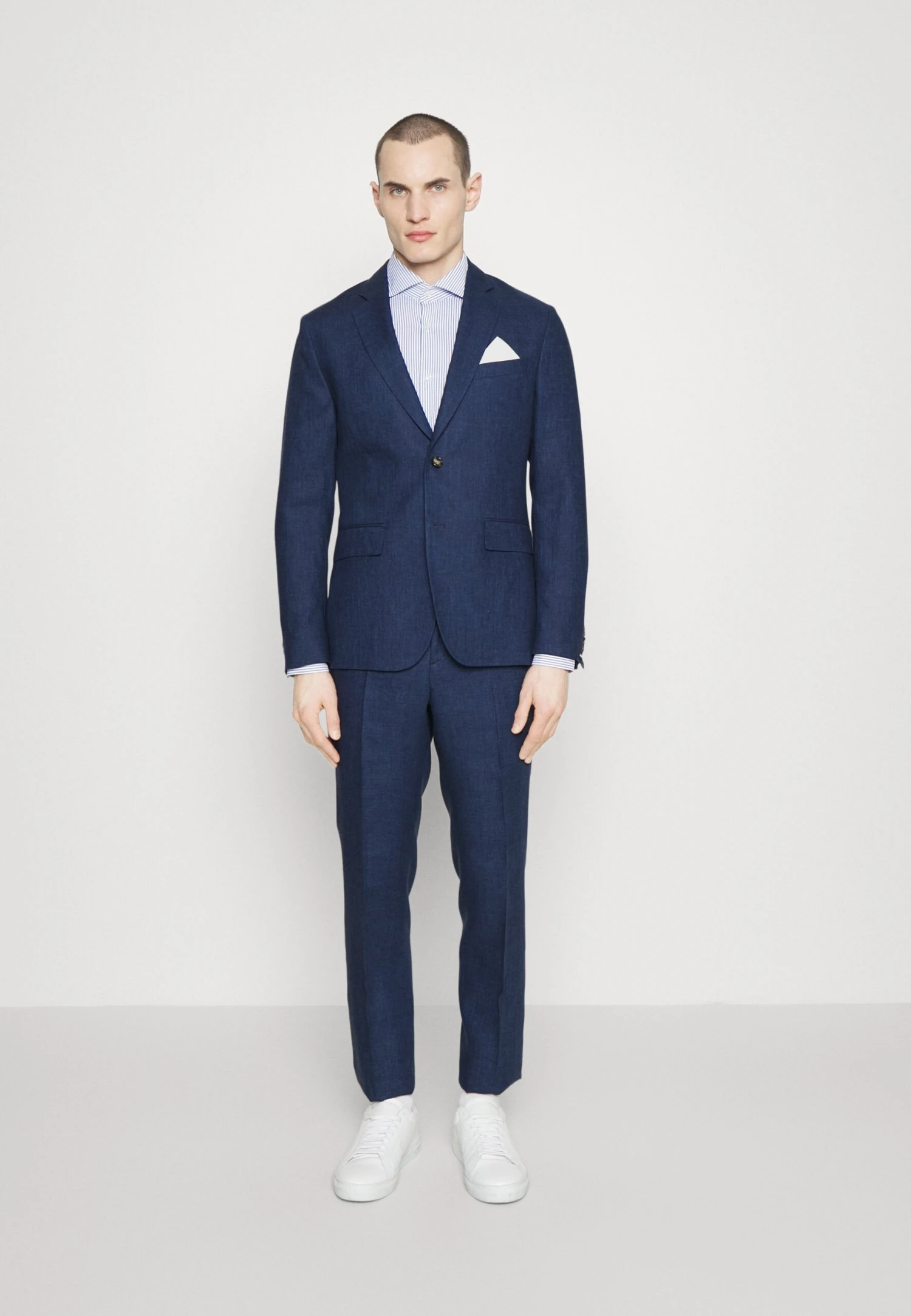 J.Lindeberg Hopper Super - Suit Jacket - Blue Indigo 4 J.Lindeberg Hopper Super - Suit Jacket - Blue Indigo - Image 2
