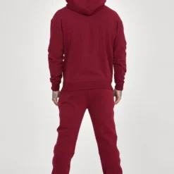 SikSilk Embossed Logo Relaxed Fit Joggers - Tracksuit Bottoms - Burgundy -Default Template 5 21a5705f25704cdba6288a95fdba088d scaled