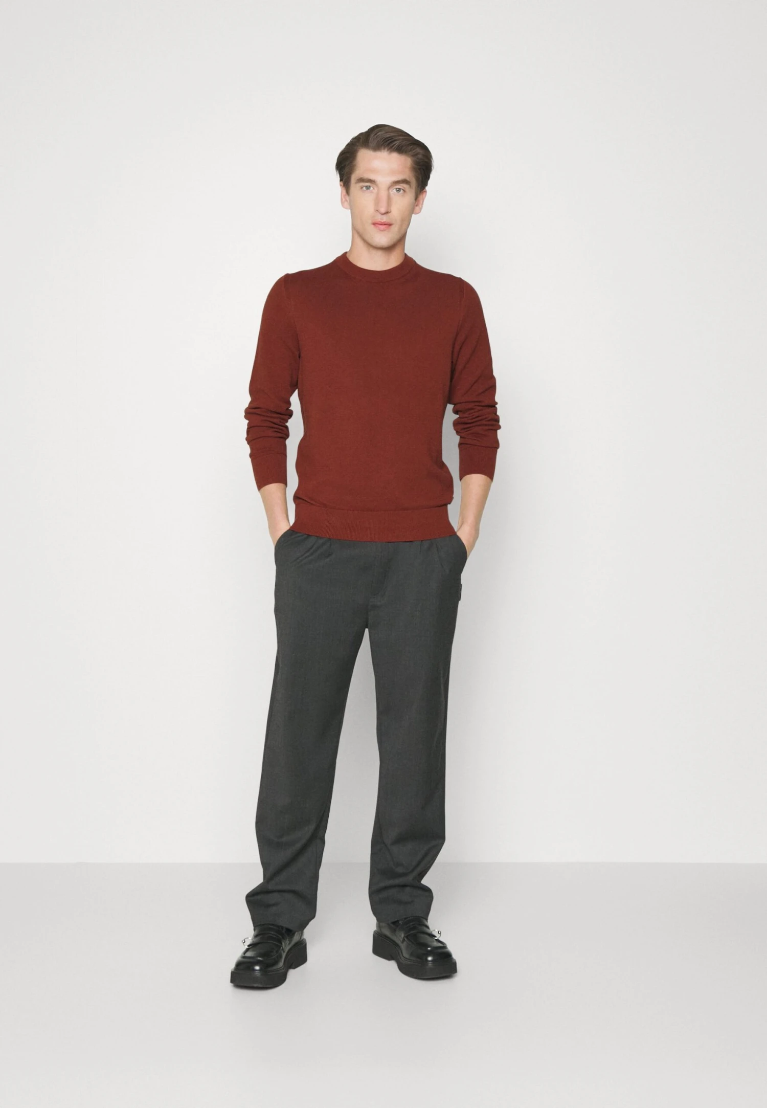 Boss Ecaio - Jumper - Medium Brown 4 Boss Ecaio - Jumper - Medium Brown - Image 2