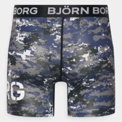 BJØRN BORG Performance - Pants - Black/White