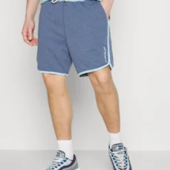 Quiksilver Scallop Terry - Tracksuit Bottoms - Midnight Navy Heather