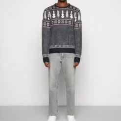 BRAVE SOUL Ebanezer - Jumper - Navy/White/Red -Default Template 5 4c55005cc3464ae6b49e5ea8388cb2b4 scaled