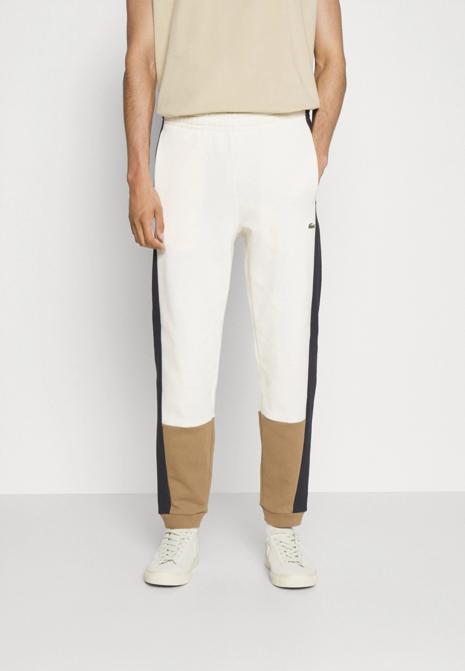 Lacoste Unisex - Tracksuit Bottoms - Lapland/Cookie Abysm 3 Lacoste Unisex - Tracksuit Bottoms - Lapland/Cookie Abysm