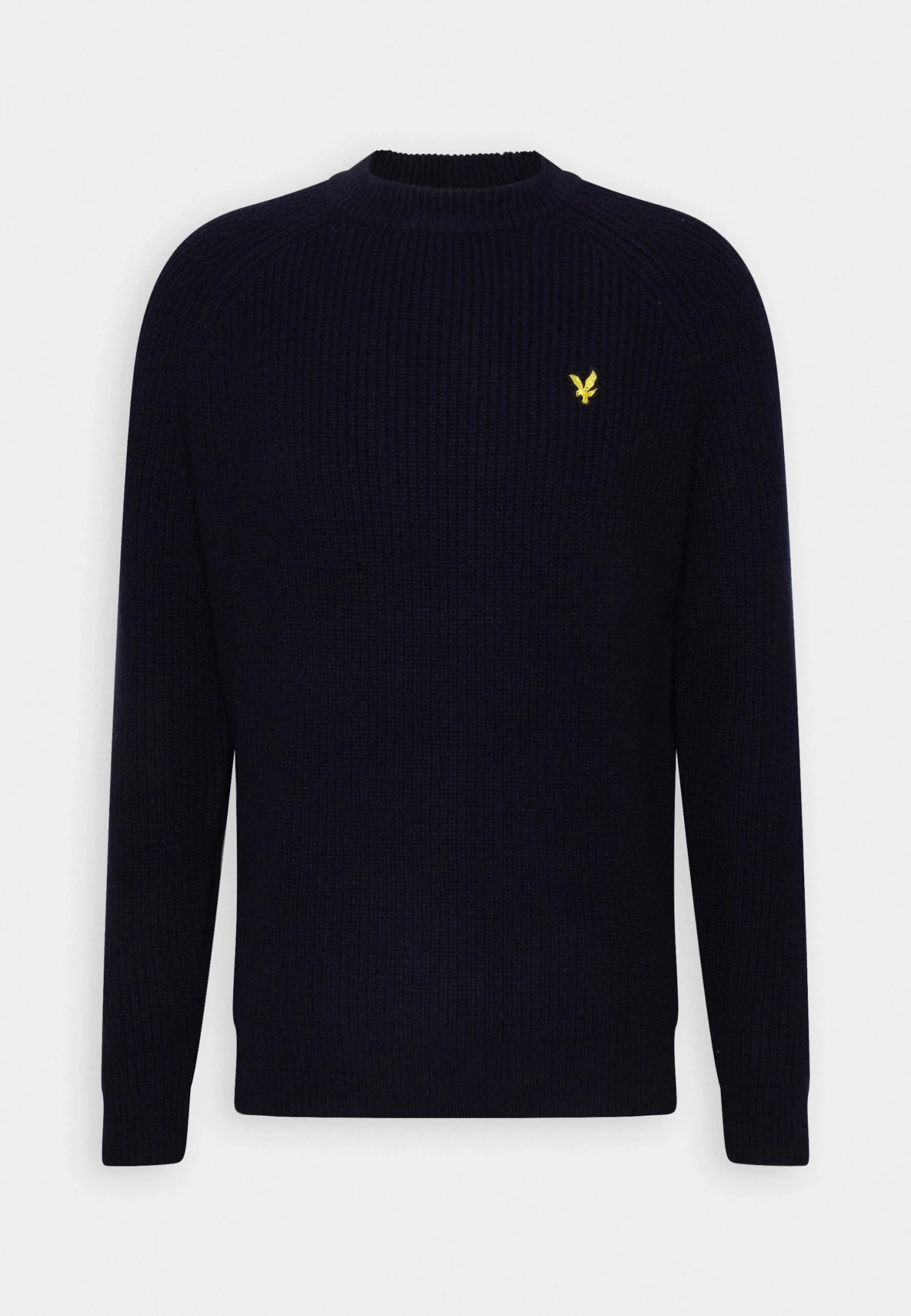 Lyle & Scott Shaker Stitch Mock Neck Jumper - Jumper - Dark Navy 6 Lyle & Scott Shaker Stitch Mock Neck Jumper - Jumper - Dark Navy - Image 4