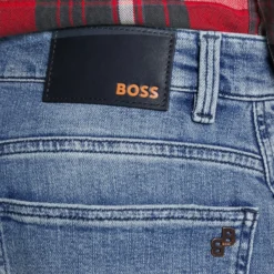 Boss Tatum - Relaxed Fit Jeans - Turquoise/Aqua -Default Template 5 62c83f87c39543fe86096135872b3bdd scaled