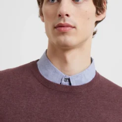 French Connection Crew Neck- Jumper - Bordeaux Mel -Default Template 5 6a2b1f6e72bc4bb7b388a8221211bf7d scaled