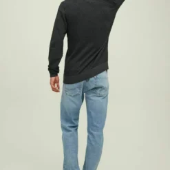 Jack & Jones Jjeatlas Crew Neck Noos - Jumper - Dark Grey Melange -Default Template 5 a8710fd6f37e47d58508ab2ac5bc325d