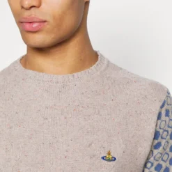 Vivienne Westwood Last Patched Jumper - Jumper - Multi Brown/Blue -Default Template 5 ae0412aa24ae4f2d91b7beb533d1e715 scaled