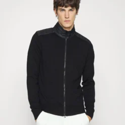 BELSTAFF Kelby Zip Cardigan - Cardigan - Black