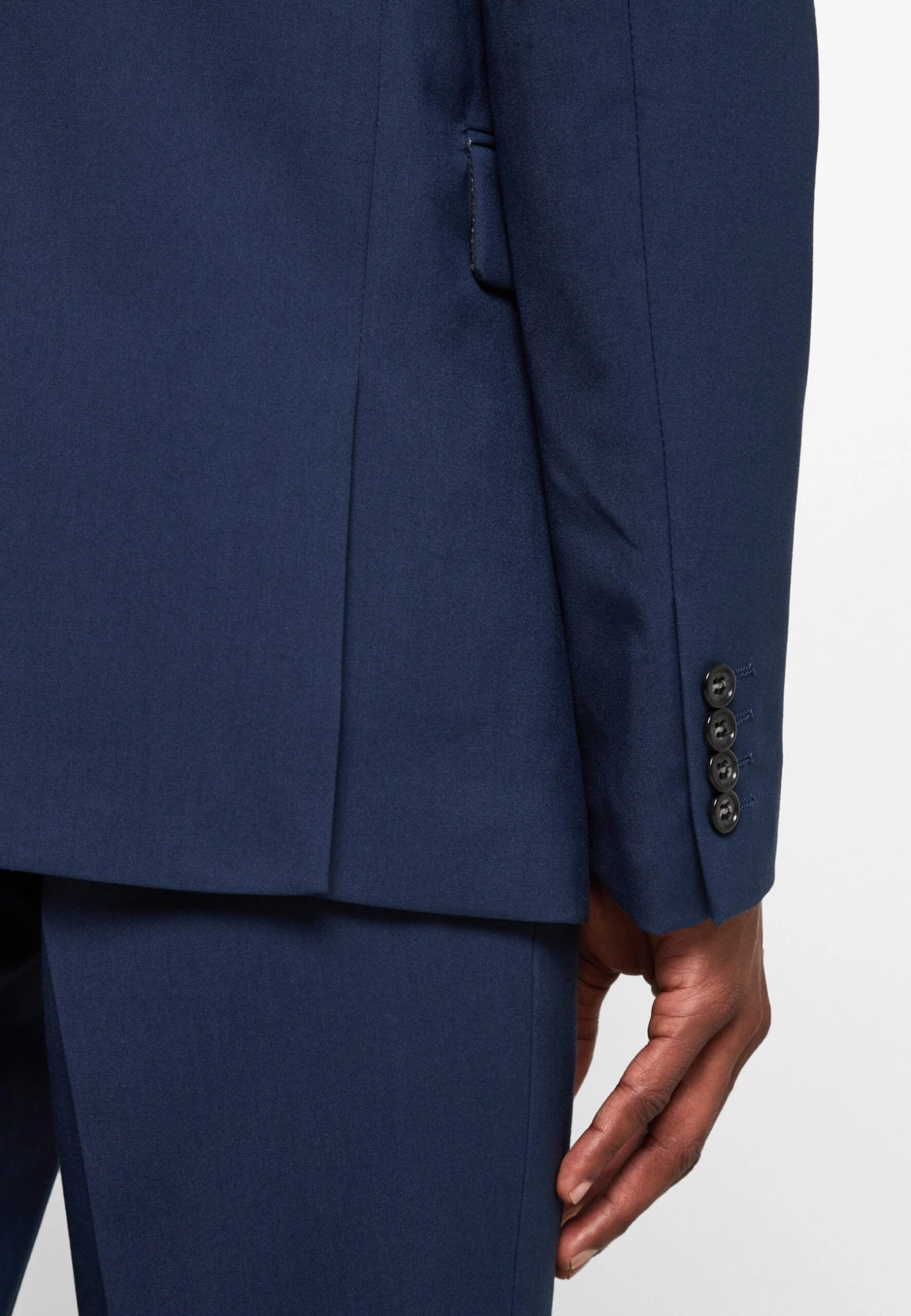 Lindbergh Plain Mens Suit - Suit - Dark Blue 12 Lindbergh Plain Mens Suit - Suit - Dark Blue - Image 10