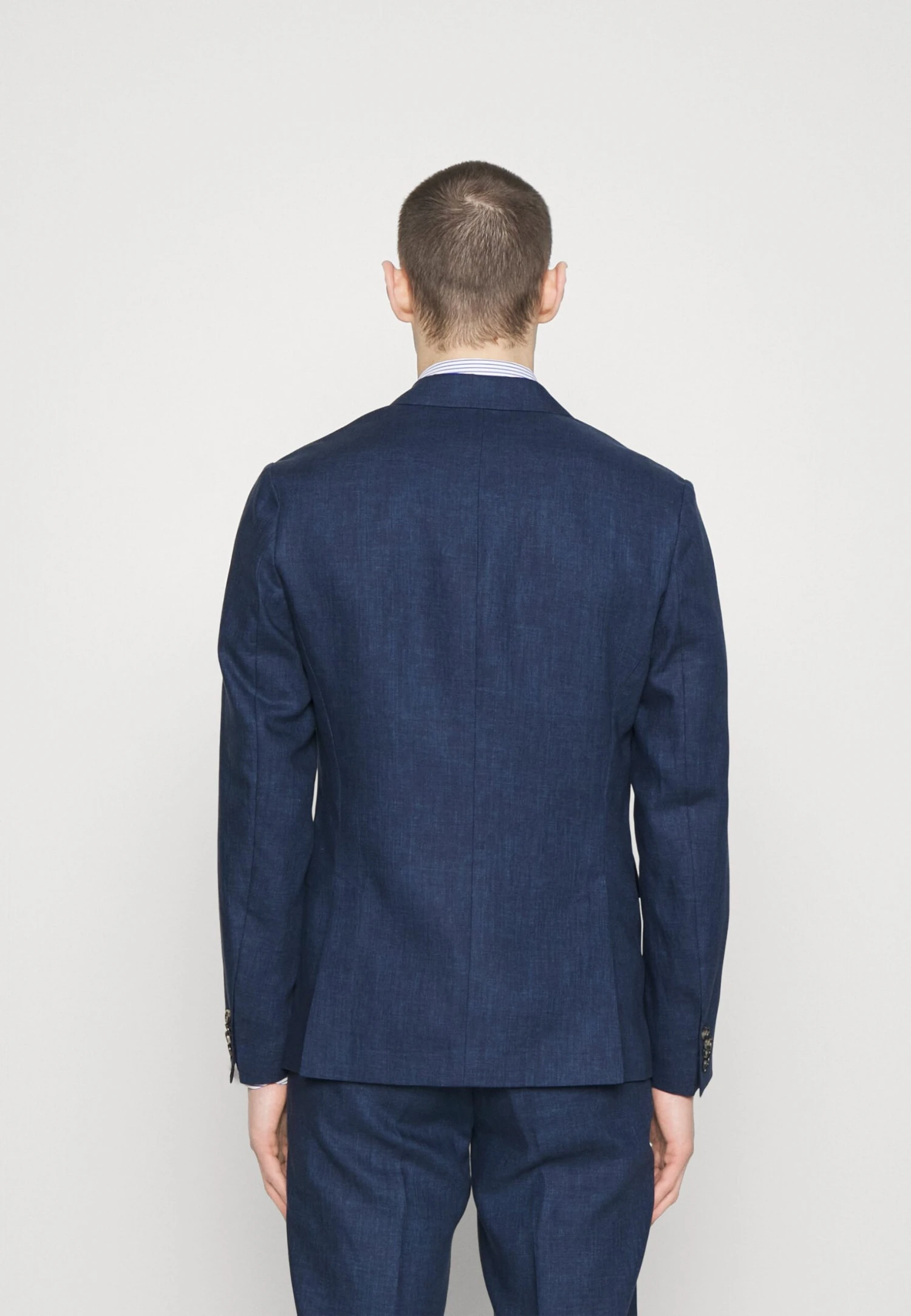 J.Lindeberg Hopper Super - Suit Jacket - Blue Indigo 5 J.Lindeberg Hopper Super - Suit Jacket - Blue Indigo - Image 3