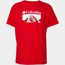 Columbia Thistletown Hills™Graphic Short Sleeve - Sports T-Shirt - Mountain Red/Fractal Peaks -Default Template 5 cbfea8c6f21e4d61b8c83184e1d16d4a scaled