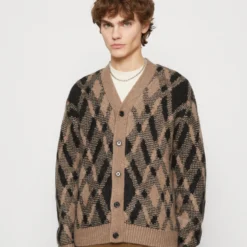 Abercrombie & Fitch Cardigan - Cardigan - Argyle