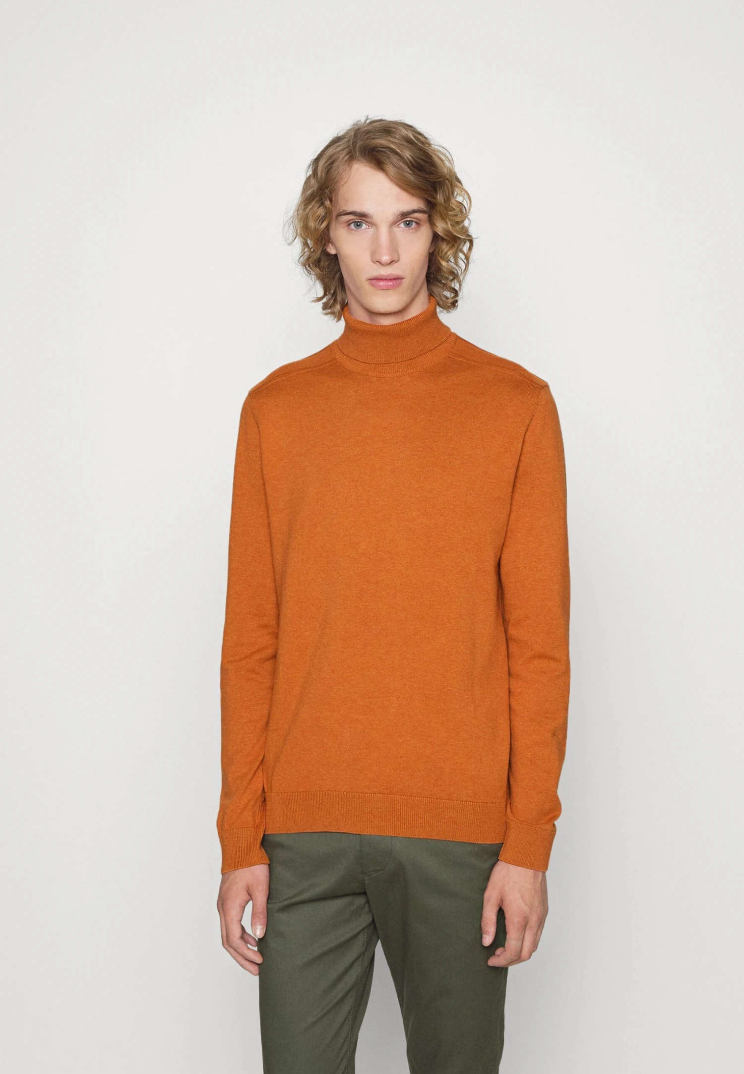 Selected Homme Slhberg B Noos - Jumper - Bombay Brown Melange