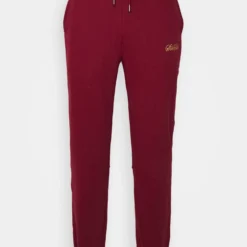 SikSilk Embossed Logo Relaxed Fit Joggers - Tracksuit Bottoms - Burgundy -Default Template 5 d7d52fb41d6c448db5cf6b054c36cc34 scaled