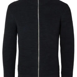 Selected Homme Bubble Full - Cardigan - Salute Detail Black Twist